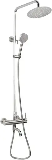 Душевая система универсальная Lidz Aria 1031, Nickel (k35) LDARI1031NKS34933 - фото 1