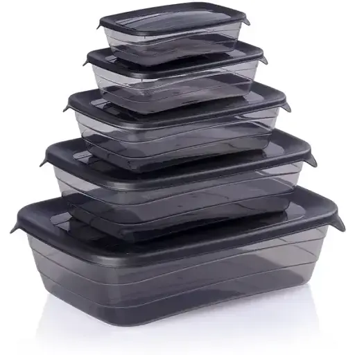 Набір контейнерів для їжі Max Plast 5 шт. в асортименті (0359) - фото 3