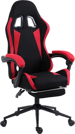 Геймерское кресло GT Racer черное с красным (X-2324 Fabric Black/Red) - фото 8