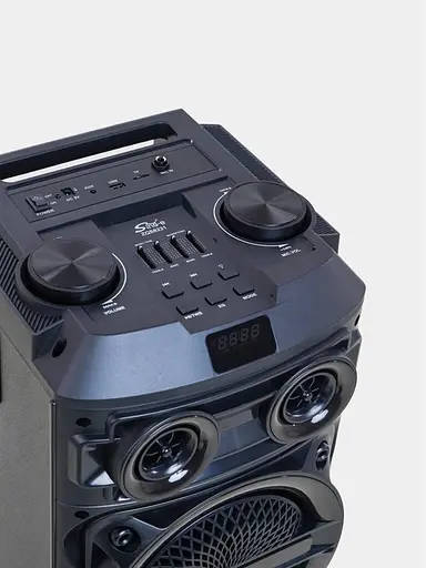 Портативна колонка Bluetooth у формі валізи ZQS - 8231 8 (95x36x35 см) 2x30 Вт (мікрофона) party speaker для дому та заходів - фото 4