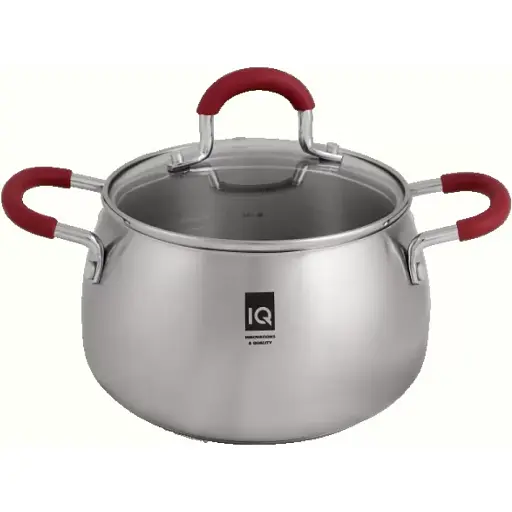 Каструля IQ Be Royal з кришкою 20 см 2.9 л (IQ-2051-20) - фото 2