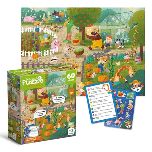 Детский виммельпазл "Лето в деревне" DoDo Toys 300659, 60 элементов - фото 2