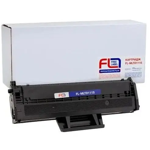 Картридж Free label Samsung MLT-D111S Black teh0024273 - фото 1