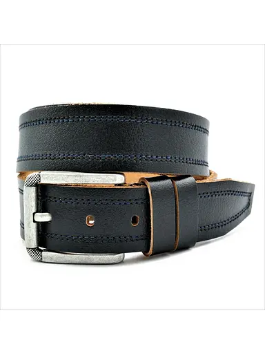 Ремінь шкіряний Le-Mon чоловічий 120х4 см acs0023747 - фото 3