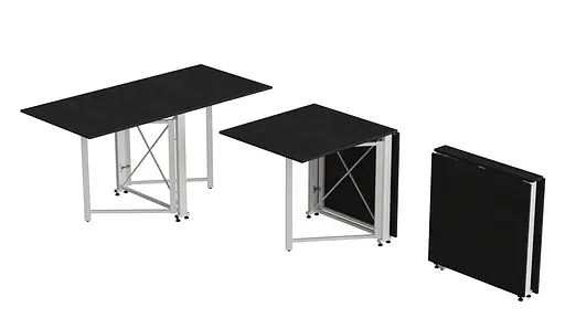 Стіл-книга трансформер Оріон 2 Ferrum-decor 750x1520x730 Білий метал ДСП Сосна Кембра 16 мм (FRD-104592) - фото 2