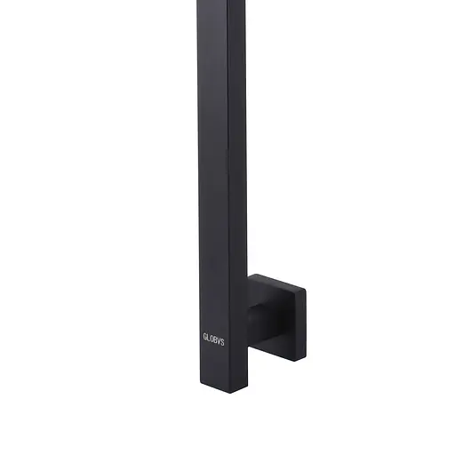 Душевая стойка Globus Lux 1108-BB черная матовая без мыльницы SUS304 L-650мм в коробке Черный матовый - фото 2