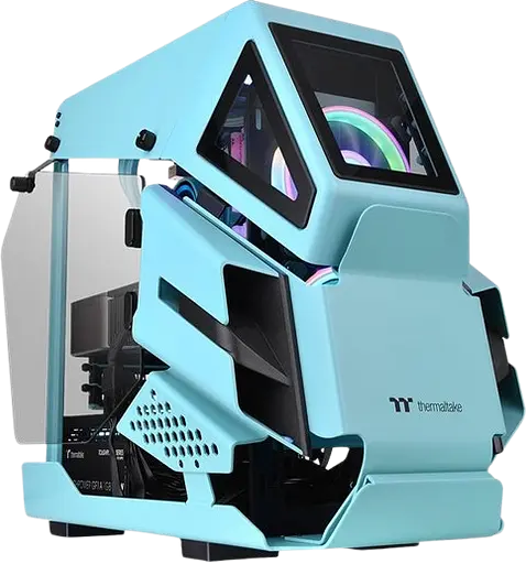 Корпус Thermaltake AH T200 Turquoise (CA-1R4-00SBWN-00) - фото 2