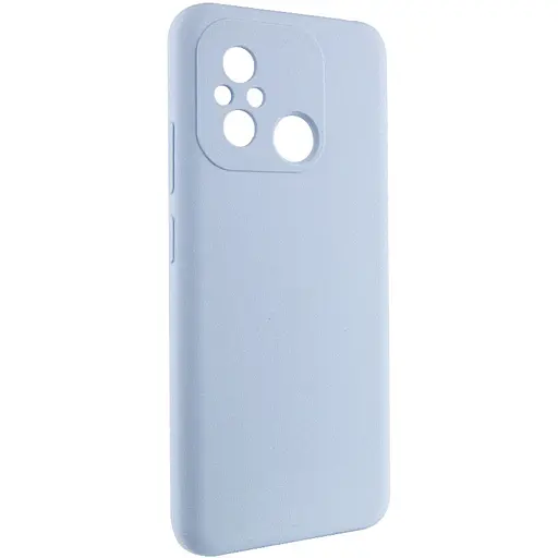 Чехол Lakshmi Silicone Cover Full Camera AAA для Xiaomi Redmi 12C Голубой/Sweet Blue - фото 2