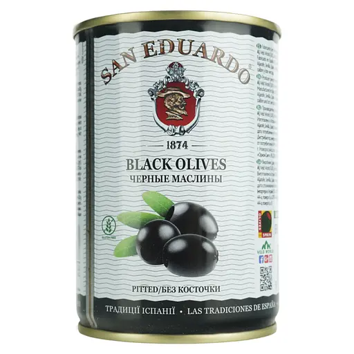 Маслины без косточки San Eduardo 300 мл