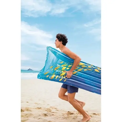 Матрац надувний пляжний Рибки 59720-6, 183 x 69 см - фото 2