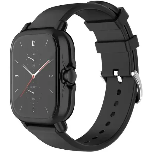 Чехол-накладка DK Silicone Face Case для Xiaomi Amazfit GTS 3 (black) - фото 2