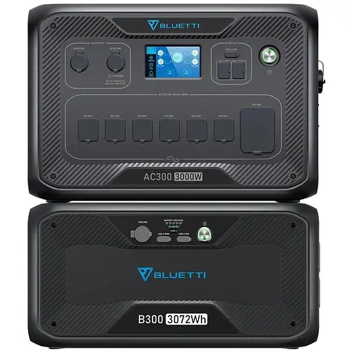 Зарядная станция BLUETTI AC300 + battery module B300, 3000 Вт 3072 Вт/ч