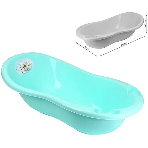 Дитяча ванночка Technok Toys 1140 101x53x30.5 см блакитна - фото 2