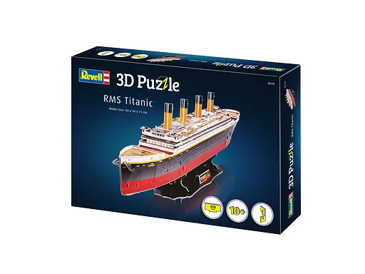 3D пазл для дітей "Корабель Титанік" Revell 00170 - фото 7