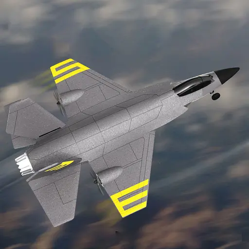 Літак на радіокеруванні SCHE HW31 Foam Gray - фото 3