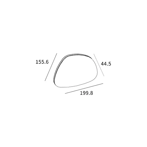 Настінний світильник Skarlat RWLB104 10W BK 3000K - фото 2