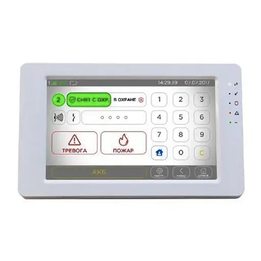 Клавіатура Лінд 15 з кольоровим сенсорним дисплеєм Лунь (20-00020)