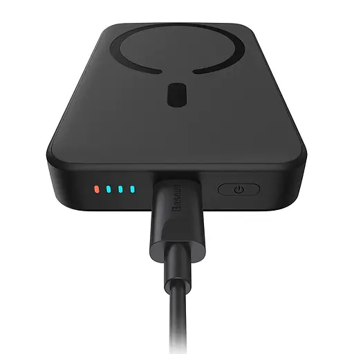 Зовнішній MagSafe акумулятор Baseus Power Bank 10000mAh 20W (PPCX030001) Black - фото 3