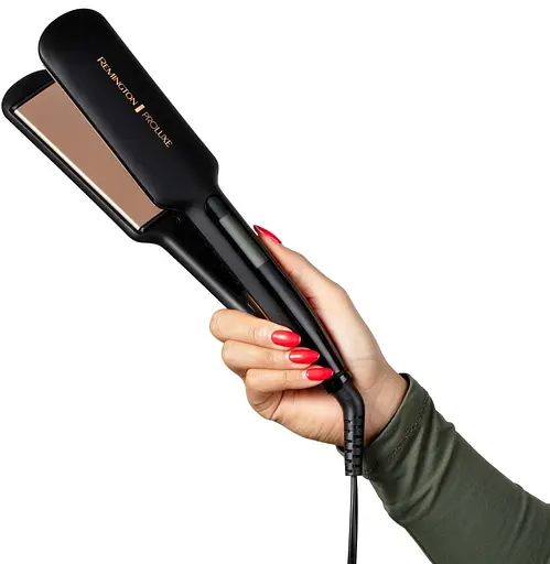Випрямляч для волосся Remington S9150B PROluxe Midnight Wide Plate Straightener - фото 2