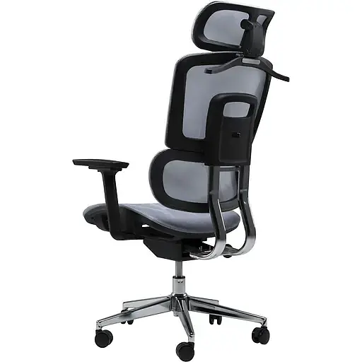 Офісне крісло GT Racer B-530B, сіре (B-530B Gray) - фото 4