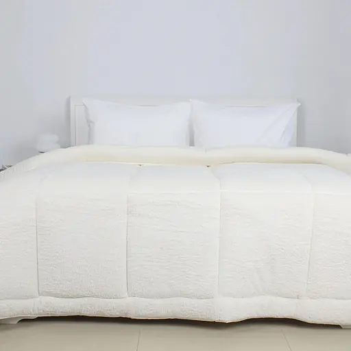 Одеяло ТЕП Teddy 200x210 см молочный (1-05209_35048) - фото 2