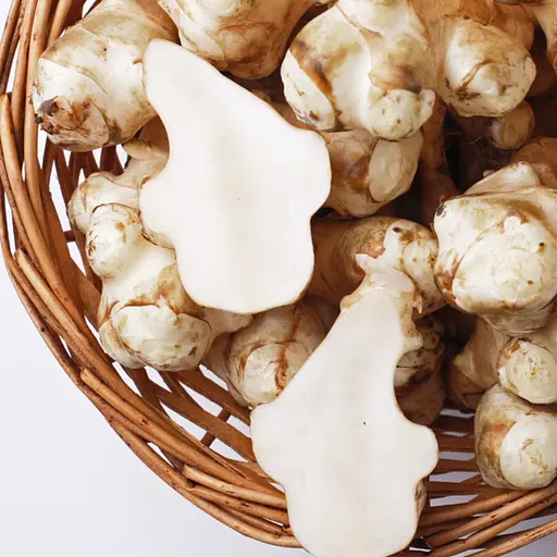 Топінамбур свіжий для їжі, земляна груша, бульбоносний, бараболя, помитий, 10 кг упаковка - фото 2