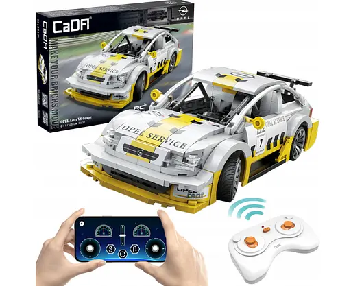 Конструктор машина на радиоуправлении CADA Opel Astra V8 Coupe Auto 330 деталей  - фото 2