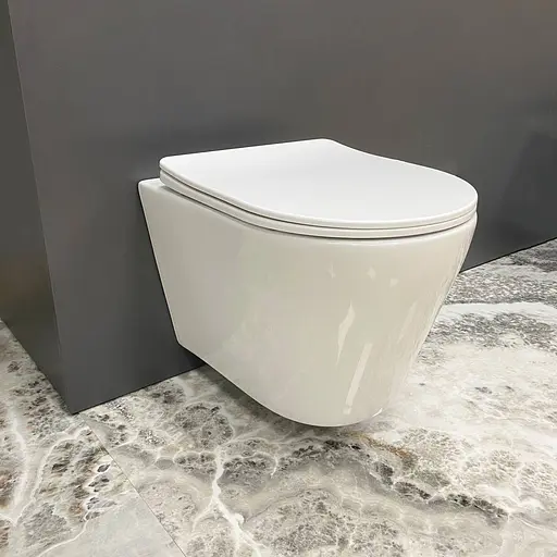 Подвесной унитаз VBI Levanzo white VBI-020200, Белый - фото 1