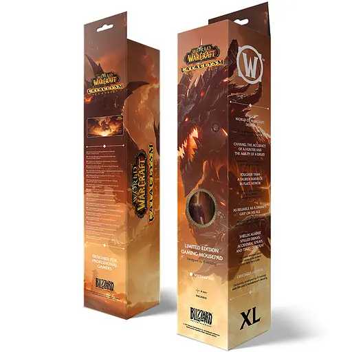 Килимок для миші World of Warcraft Classic: Cataclysm Deathwing (Варкрафт) XL - фото 6