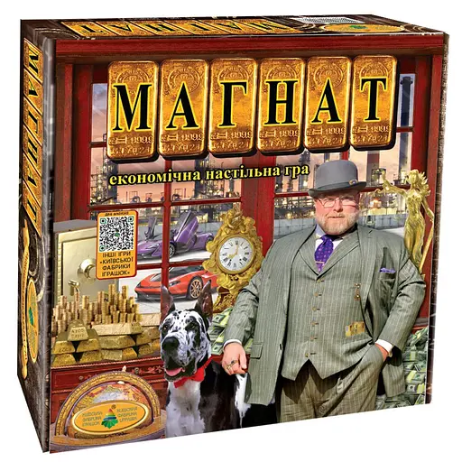 Настольная игра "Магнат" 82227 на укр. языке