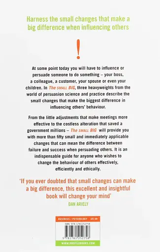 The Small Big. Small Changes That Spark Big Influence - фото 2