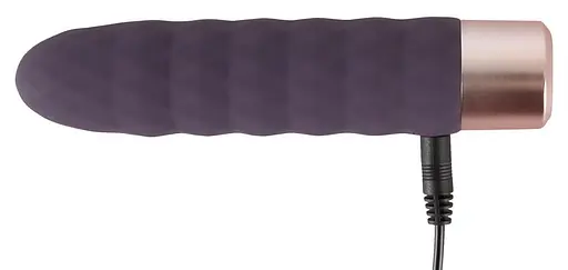 Міні вібратор Elegant Series Orion Diamond Vibe 15 см фіолетовий - фото 3