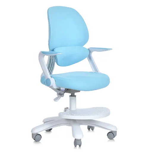 Детское кресло M 6057-4 с подлокотником и подножкой, регуляция высоты