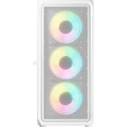 Корпус LogicConcept PORTOS MESH+GLASS ARGB белый, без блока питания (AT-PORTOS-20-0000000-0002) - фото 3