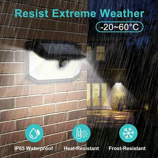 Вуличний світильник WELALO [6 шт./52 світлодіода/3 режими сонячних точкових світильників на відкритому повітрі - фото 4
