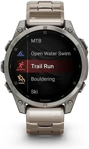 Смарт-часы Garmin Fenix ​​8 47mm AMOLED Sapphire Titanium with Vented Titanium Bracelet (010-02904-40) - фото 7