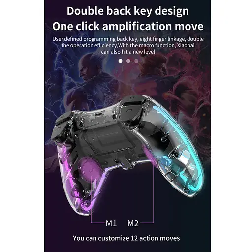 Геймпад джойстик Voltronic P-05 Wireless DualShock 4 for PS4/Switch/PC/IOS MFI/Adndroid HID - фото 11