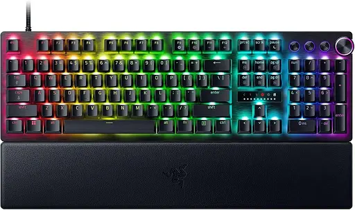 Клавіатура Razer Huntsman V3 Pro 8KHz 104key Analog Optical Switch Gen-2 USB-A EN RGB Black (RZ03-05530100-R3M1) - фото 1
