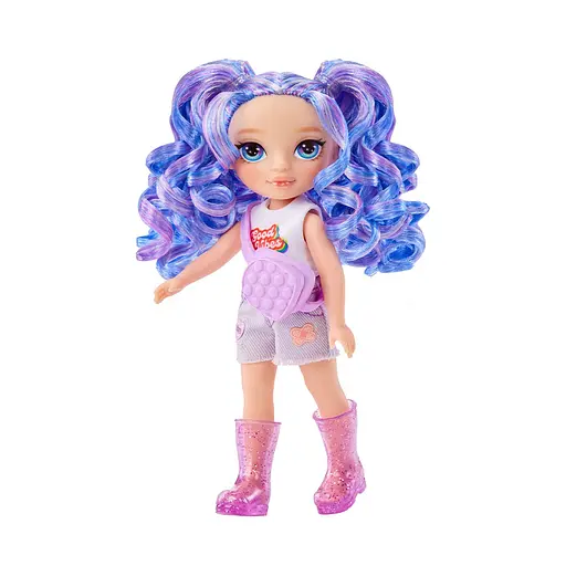 Игровой набор с куклой Rainbow High серии Littles Аметиста - фото 1