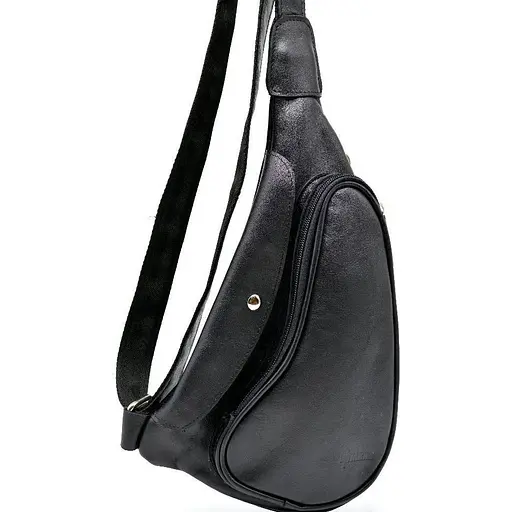 Кожаная сумка слинг Tarwa 23х38х9 см sum0025579 - фото 1