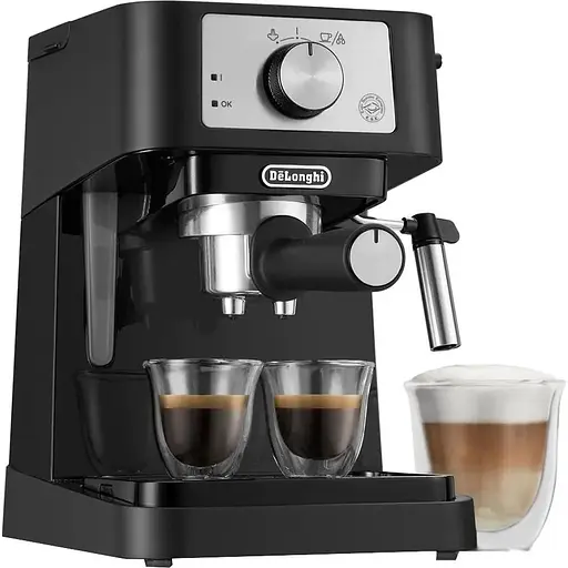 Кавоварка ріжкова DeLonghi EC 235 BK (132104208) - фото 2