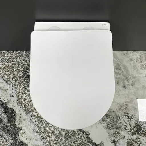 Підвісний унітаз VBI Vulcano white matt VBI-020415, Білий матовий - фото 2