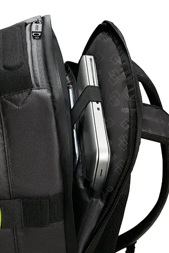 Рюкзак 15.6'' American Tourister URBAN TRACK BLACK/LIME 45x34x33 MD1*19212 - фото 3