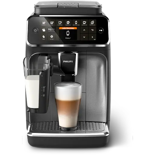 Кофемашина Philips Series 4300 LatteGo черная 1.9 л (EP4346/71) - фото 3