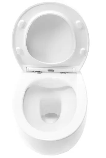 Подвесной унитаз Rea Lars White REA-C9500, Белый - фото 4