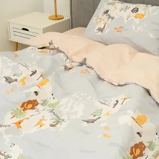 Комплект постільної білизни Viluta підлітковий ранфорс 24334 100% бавовна - фото 3