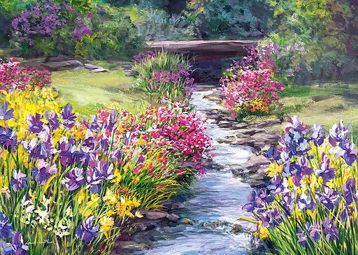 Пазли CherryPazzi Садова фієста, 1000 елементів, 50x70 см, 30417