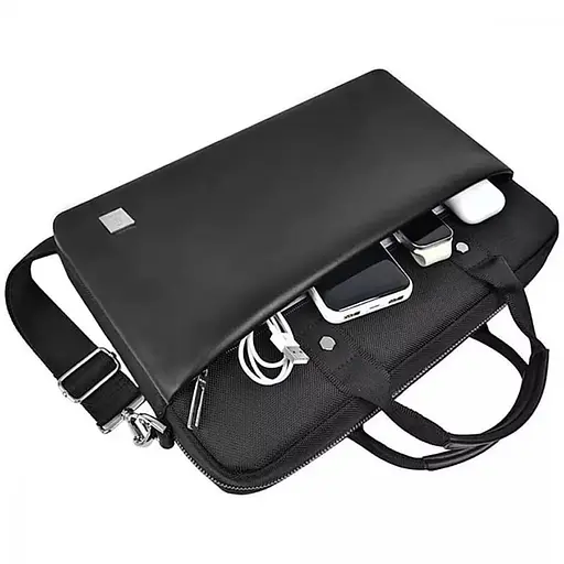 Сумка для ноутбука WIWU Hali Laptop Bag 14quot; black (53980) - фото 5