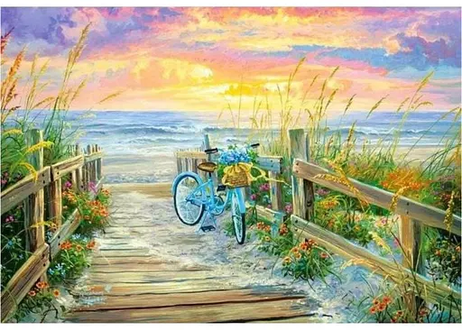 Пазл Castorland Утренняя прогулка 1000 эл. (C-104741) - фото 2