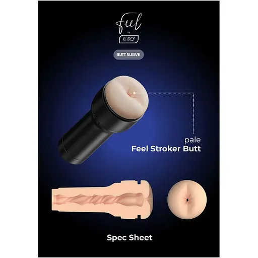 Мастурбатор-попа Kiiroo Feel Stroker Butt для секс-машины Kiiroo Keon - фото 7